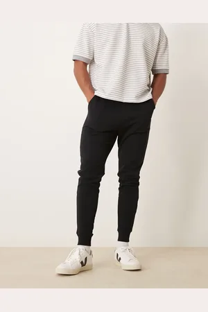 ASOS Essentials - Sorte skinny-joggingbukser