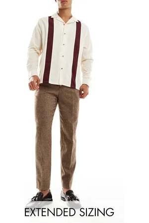 ASOS Elegante, tapered bukser i uldblanding
