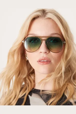 Jeepers Peepers Grønne aviator-solbriller