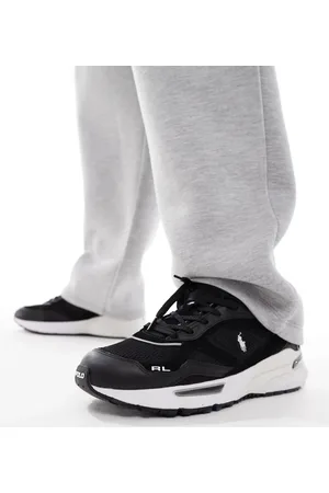 Ralph Lauren Trackstr 275 - Sneakers i sort/hvid