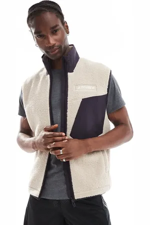 adidas Adidas - Terrex - Unisex - vest i teddy-fleece-Neutral
