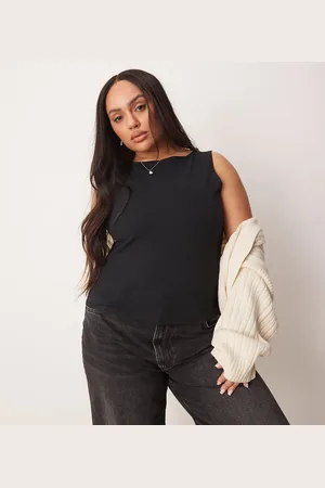 ASOS ASOS DESIGN Curve - tanktop med bådudskæring