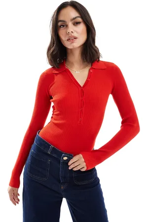 Bershka Bodystocking med ribber