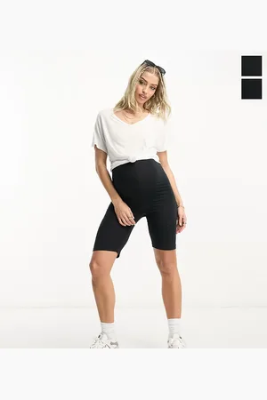 Mama;licious Mamalicious Maternity - Pakke med 2 par leggingsshorts i
