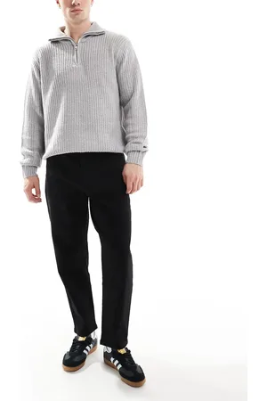 Farah Hawtin - Sorte jeans i afslappet pasform