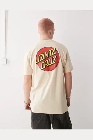 Santa Cruz T-shirt med priklogo på ryggen-Neutral