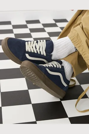 Vans Old Skool - Tofarvede og sneakers i kraftigt kanvas med gummisål
