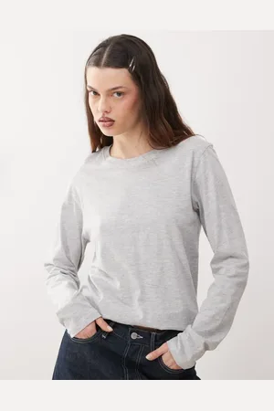 Weekday Essence - T-shirt med lange ærmer