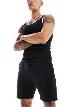COLLUSION Sorte jerseyshorts
