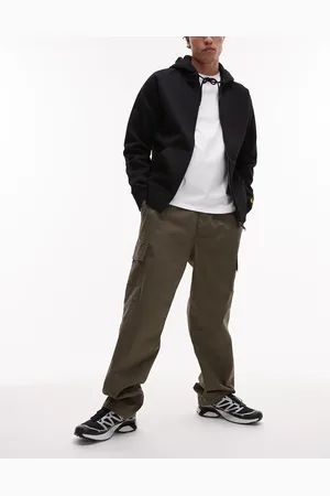 Calvin Klein Brune cargobukser med lige ben