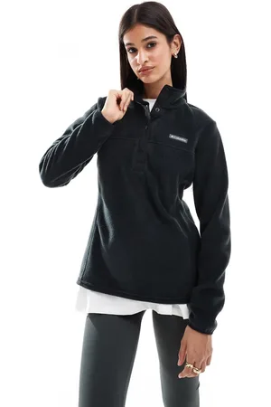 Columbia Benton Springs II - pull over-fleece med kort knapstolpe med trykknapper