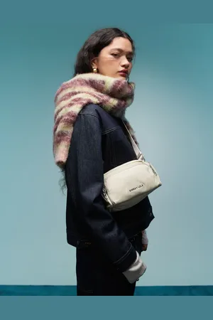 Bimba y Lola Beige lille crossbody-taske i nylon-Neutral