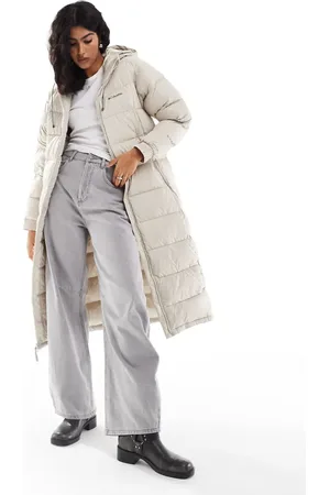 Columbia Pike Lake II - Mørk longline-dynefrakke-Neutral