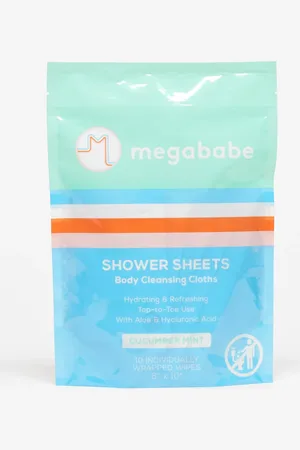 megababe Cucumber Mint Shower Sheets