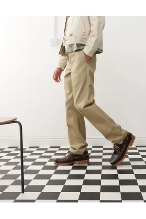 Dickies 873 - Kakifarvede arbejdschinos med lige ben i slim fit-Grøn