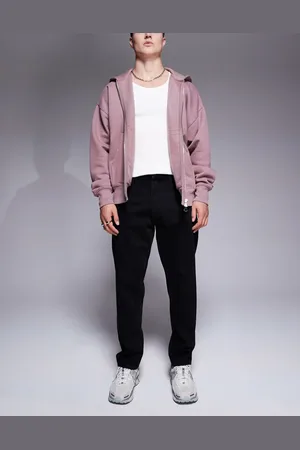 HUGO BOSS 838 - Sorte jeans i tapered fit