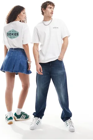 Dickies Og blå T-shirt med rygprint