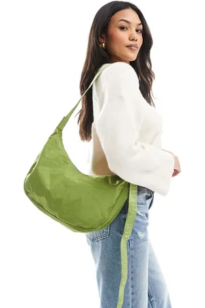 Baggu , mellemstor og halvmåneformet taske i nylon