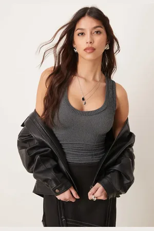 Free People Clean Slate - og ribbet tanktop