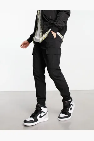 JACK & JONES Intelligence - Sorte cargobukser