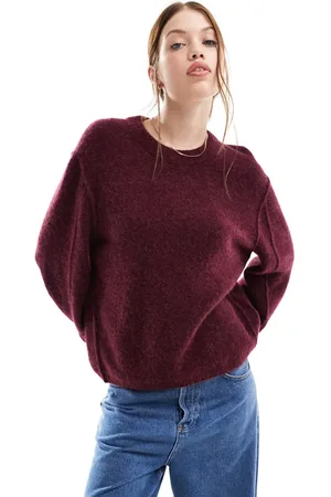 & OTHER STORIES , blød og strikket sweater i alpaka- og uldblanding