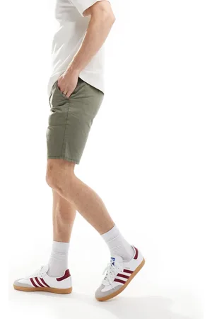 Farah Hawk - Kakigrønne chinoshorts