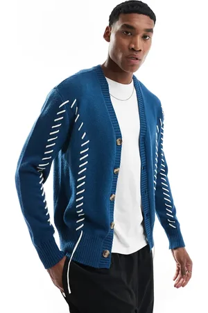 Native Youth Afslappet cardigan med snøredetalje