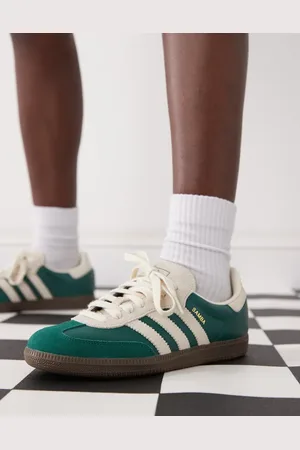 adidas Samba OG - Grønne og beige sneakers