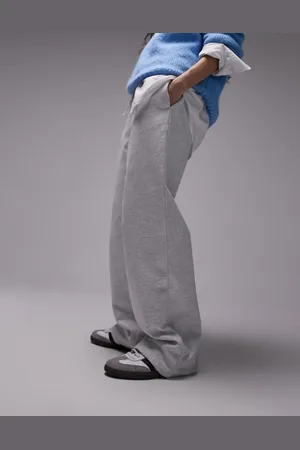 Topshop Gråmelerede joggingbukser med lige ben