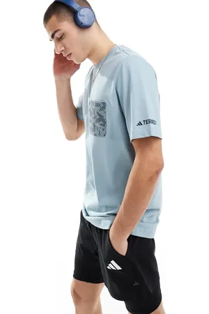 adidas Adidas - Outdoor Terrex - T-shirt med påsyet lomme