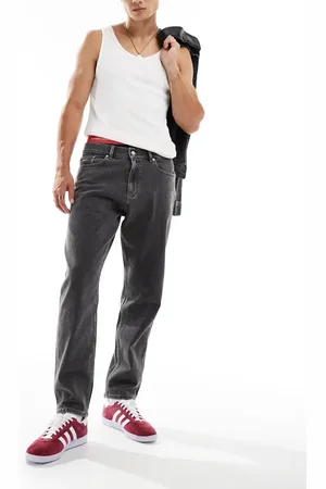 Tommy Hilfiger Isaac - Afslappede tapered jeans i sort