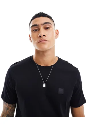 HUGO BOSS Tales - T-shirt med firkantet logo