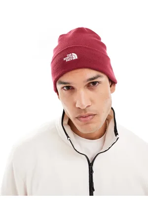 The North Face Norm - Bordeaux hue med logo-Rød