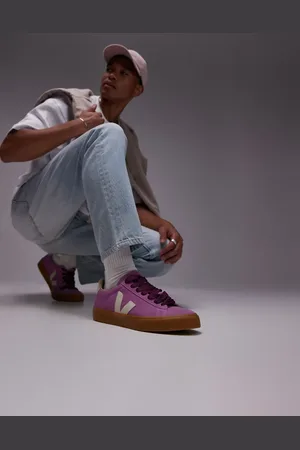Veja Campo - Pink sneakers i ruskind