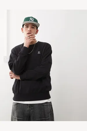 Timberland Højhalset sweatshirt med logomærke på brystet