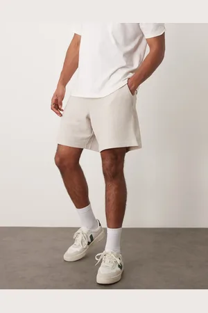 New Look Shorts med vaffeltekstur-Brun