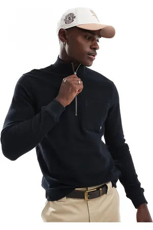 Farah Andres - sweatshirt med kvart lynlås