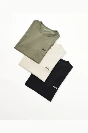 HUGO BOSS BOSS - Bodywear - Pakke med 3 par T-shirt i flere farver
