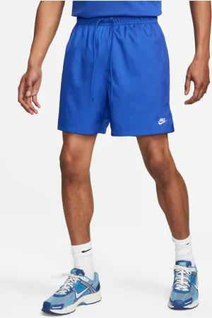 Nike Club - Vævede blå shorts