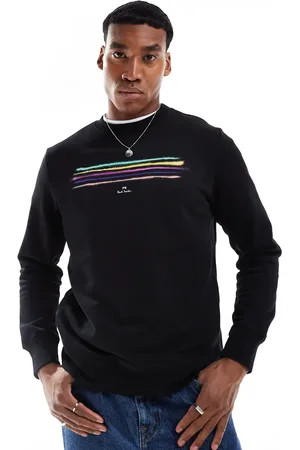 Paul Smith Sweatshirt med regnbuelogo