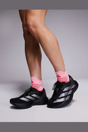 adidas Adidas Running - Adizero EVO SL - Sorte og sølvfarvede sneakers