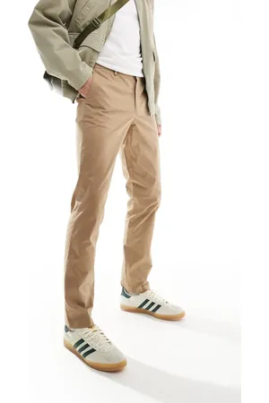 Paul Smith Gyldenbrune chinos med indsnævrede ben og logomærke