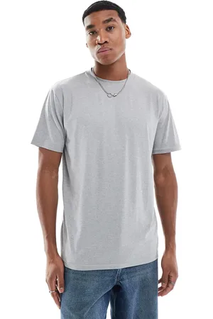 Hollister Afslappet lounge-T-shirt-Grå