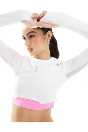 On Running On - Train - langærmet croptop til fitness