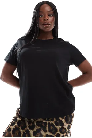 ASOS ASOS DESIGN Curve - Ultimativ T-shirt med rund hals i bomuldsblanding