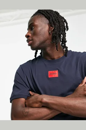 HUGO BOSS Hugo - Diragolino - T-shirt med firkantet logo