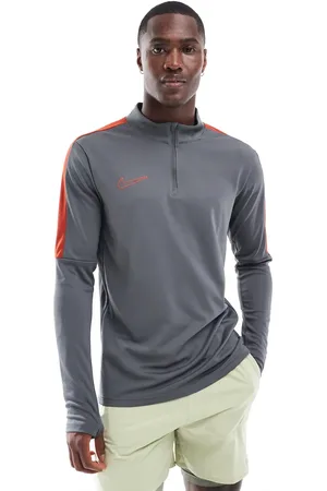 Nike Academy 23 - Sweatshirt med 1/4 lynlås i mørkegrå
