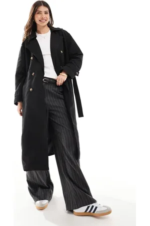 VERO MODA Longline-trenchcoat med bælte