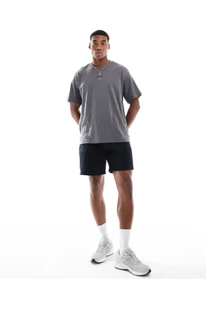 Hollister Icon - Sorte 8-tommer-shorts i fleece