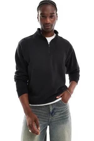 Vans Original Standards - oversized fleece med 1/4 lynlås-Multifarvet